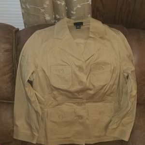 Lane Bryant Khaki Jacket Blazer size 18/20